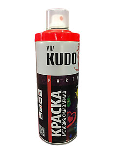 Краска-спрей KUDO Золотисто-желтый 1035 0,5л