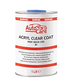  Autocare Бесцветный лак 1л/0.5л HS (6 шт/кор) 30801