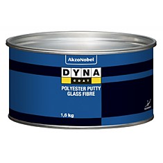 DYNA Шпатлевка 1.6кг FIBER GLASS со стекловолокном