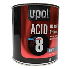 U-POL Грунт 1л протравливающий ACID8 1К Серый