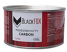 BlackFox Шпатлевка CARBON углеволокно 1кг